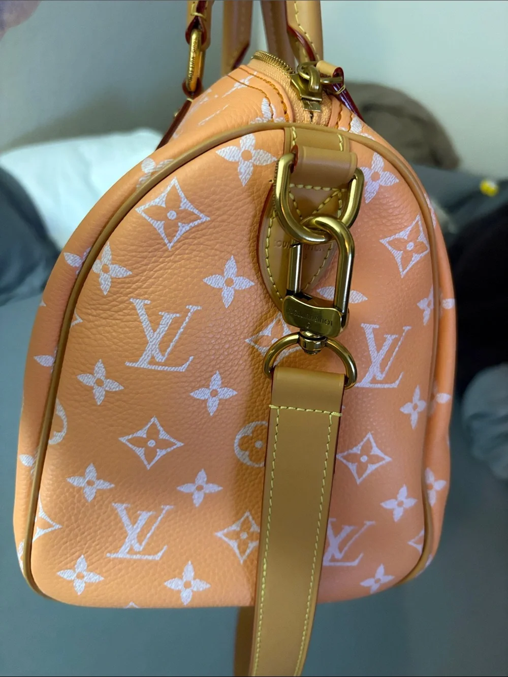 Louis Vuitton P9 speedy 30 orange